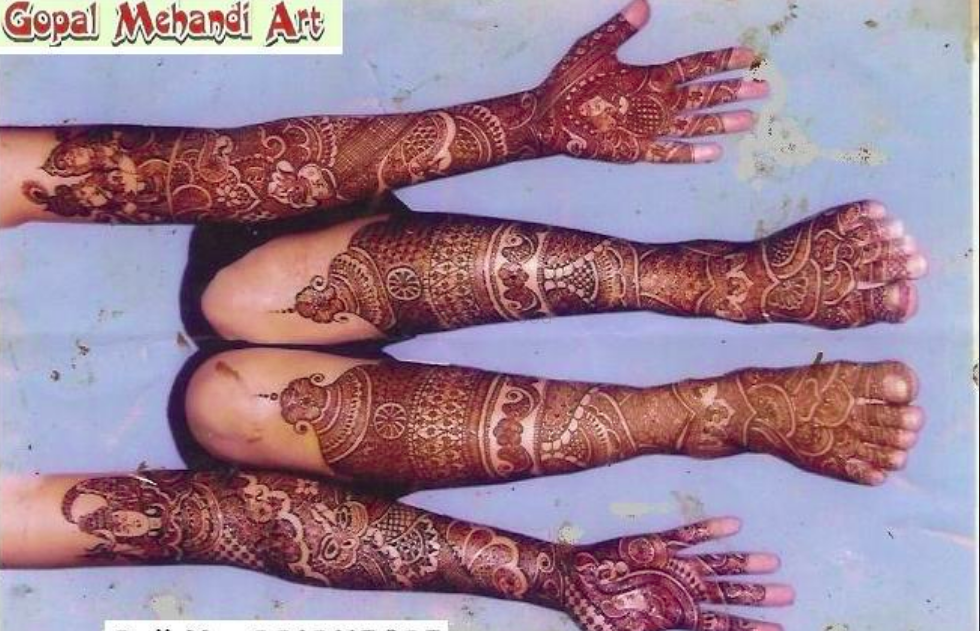 Gopal Mehandi Desiner Art