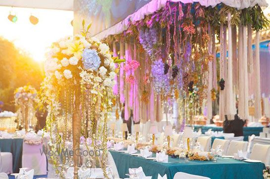 Lavender Wedding Decor Photo