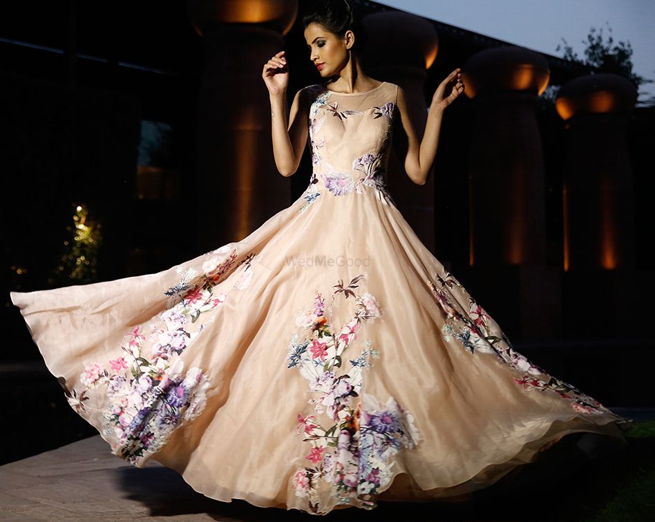Photo of Floral print gown