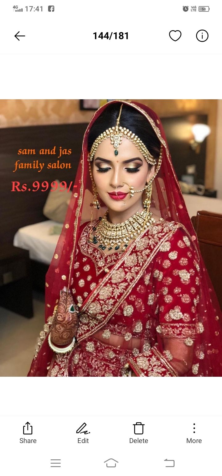 Photo By Sam & Jas Family Salon - Bridal Makeup