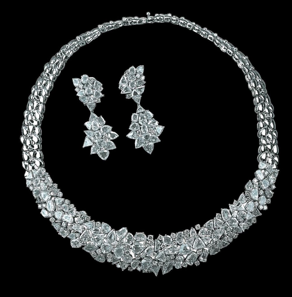 Photo of diamond necklaces