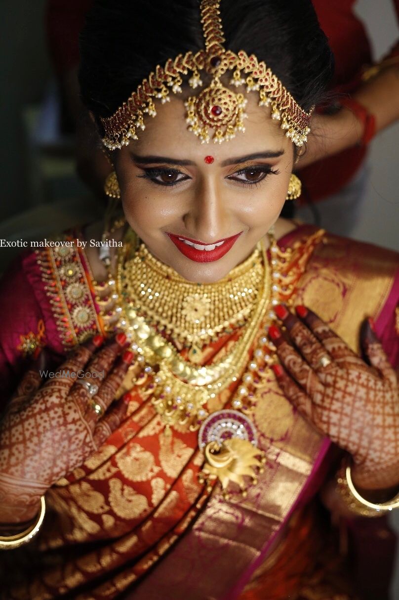 Photo By Exotic makeover by Savitha  - Bridal Makeup