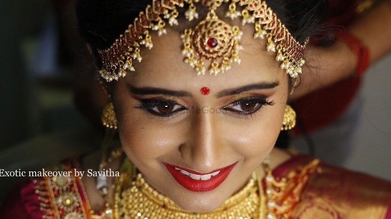 Exotic makeover by Savitha 