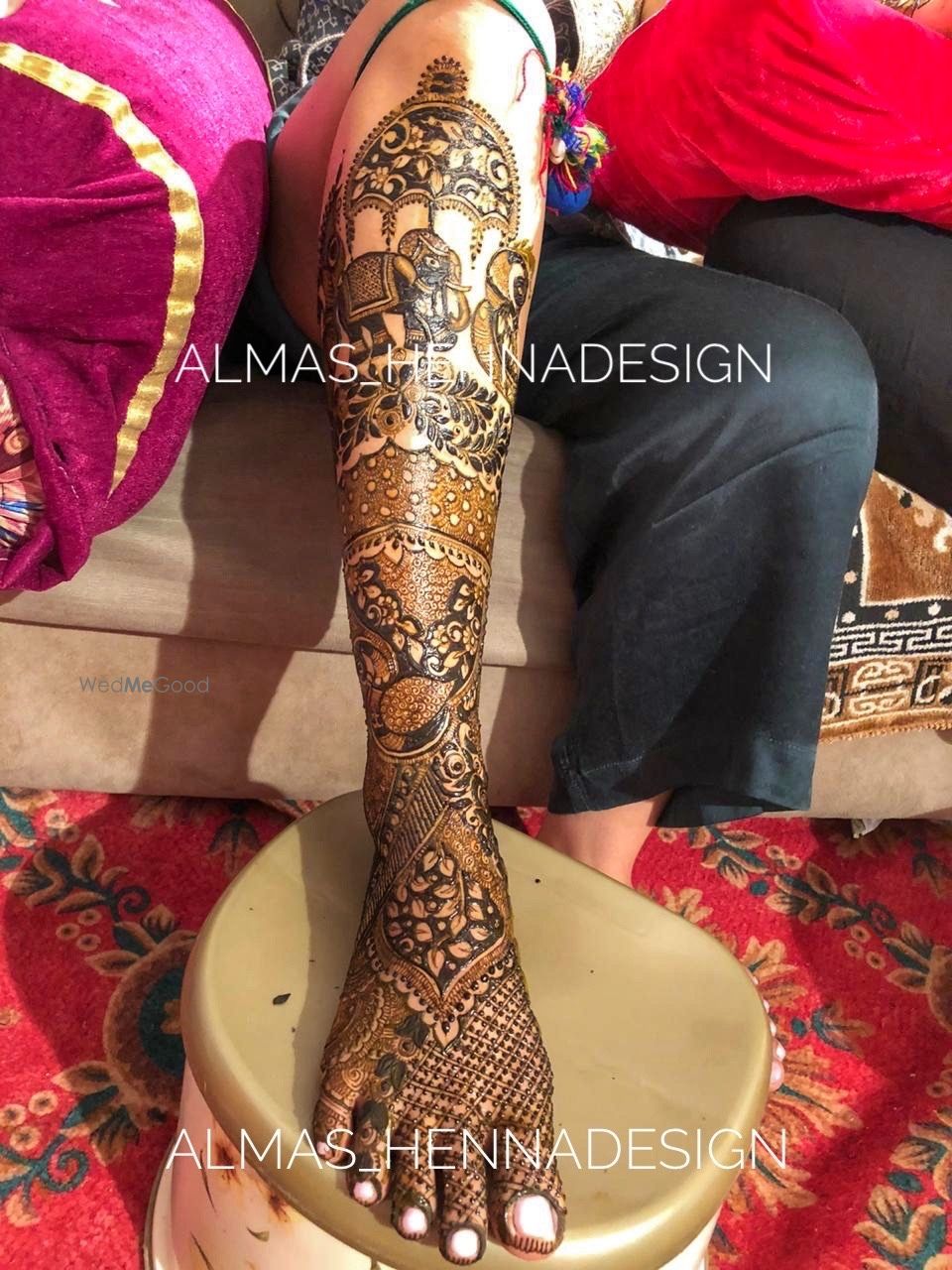 Photo By Almas Mehendi Artist - Mehendi Artist