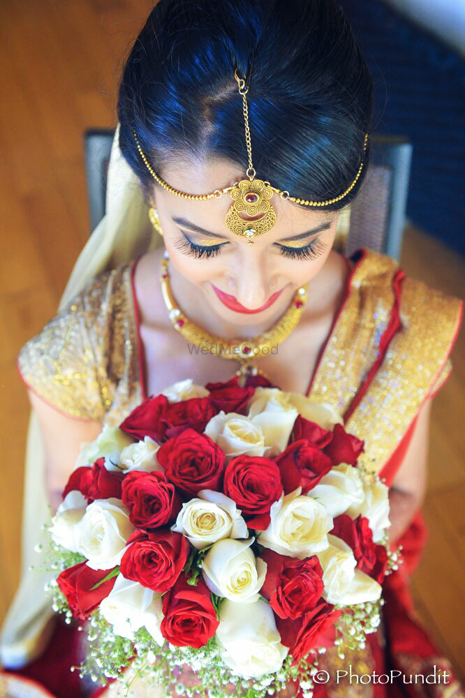 Photo of candid bridal shot