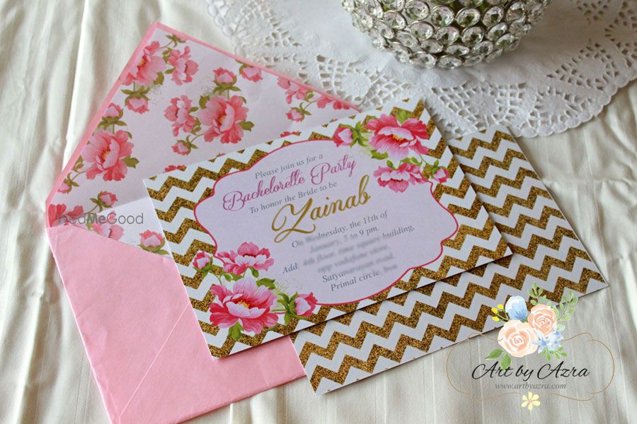 Photo of Bachelorette Invitation in pink!