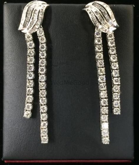 Photo of diamond earrings
