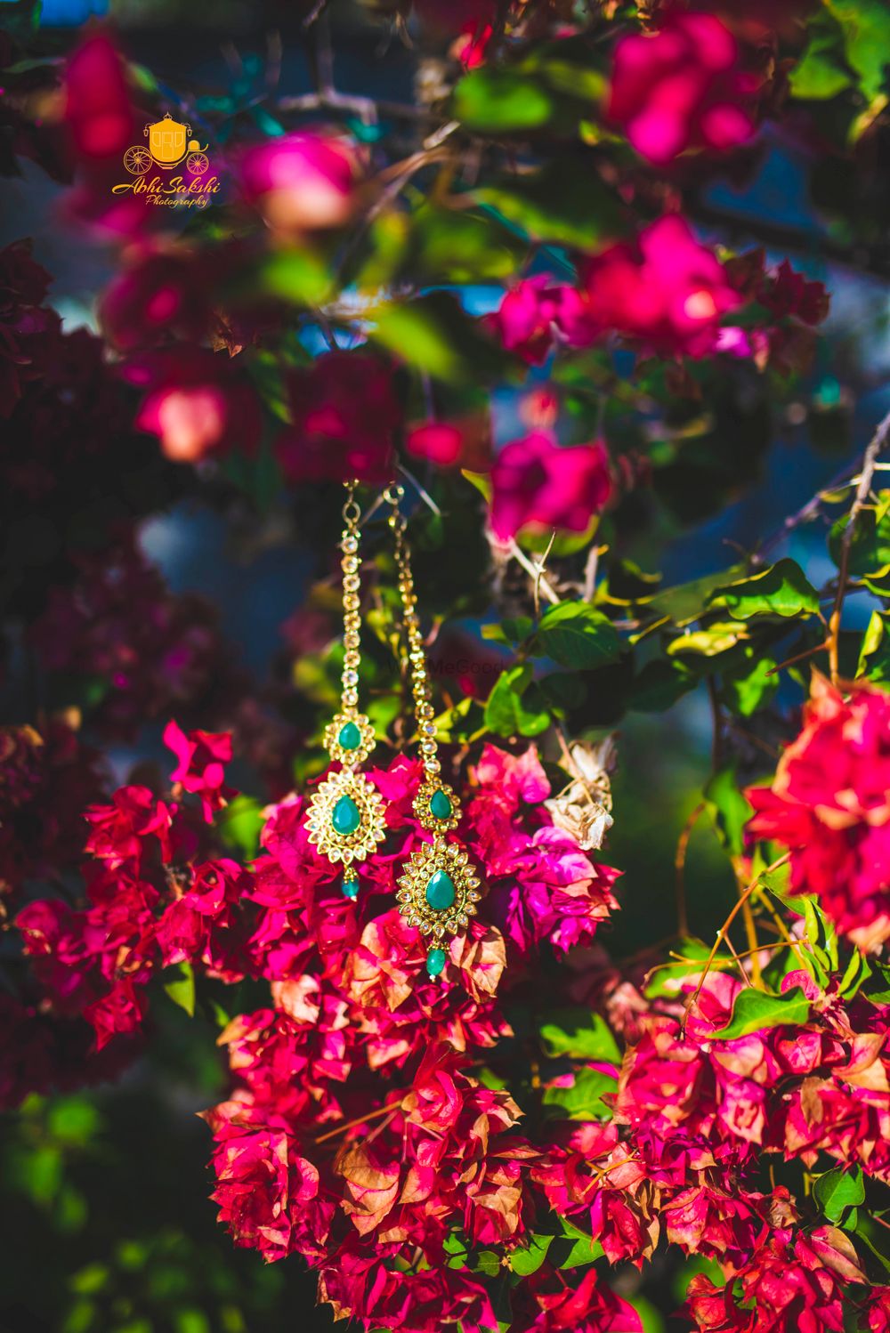 Photo of Hanging earrings on a tree