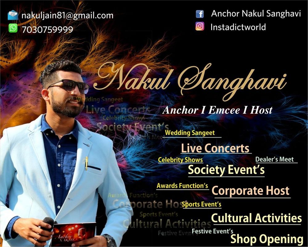 Photo By Anchor Nakul Sanghavi  - Wedding Entertainment 