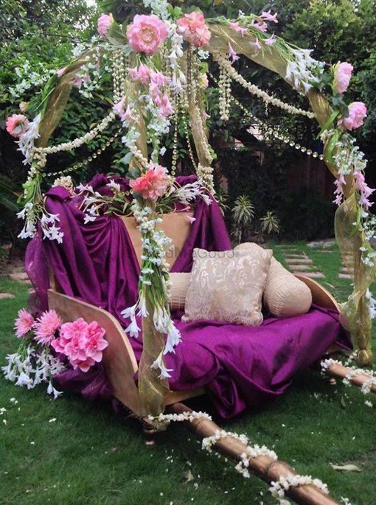 Photo of bridal entry seat