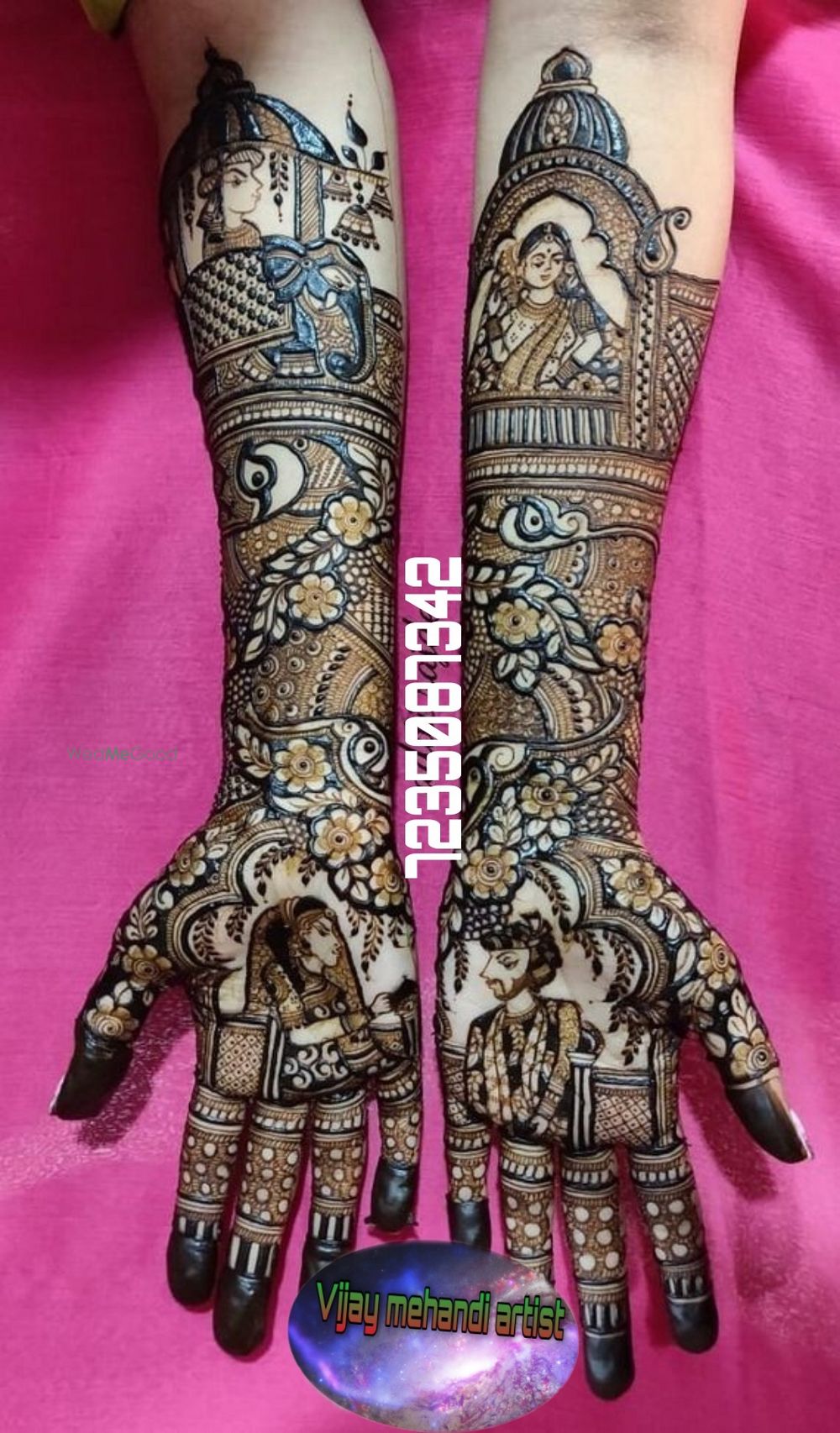 Photo By Vijay Mehandi Artist - Mehendi Artist