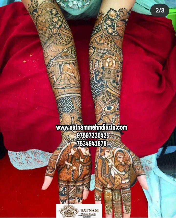 Photo By Satnam Mehndi Arts - Mehendi Artist