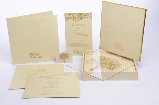 Photo of Turmeric Ink Invitations and Stationery