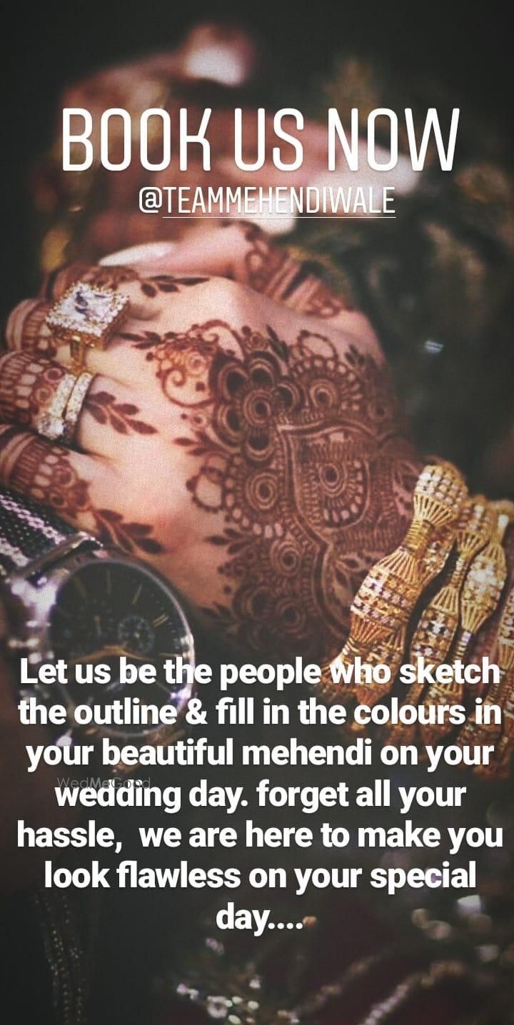 Photo By Team Mehendi Wale - Mehendi Artist