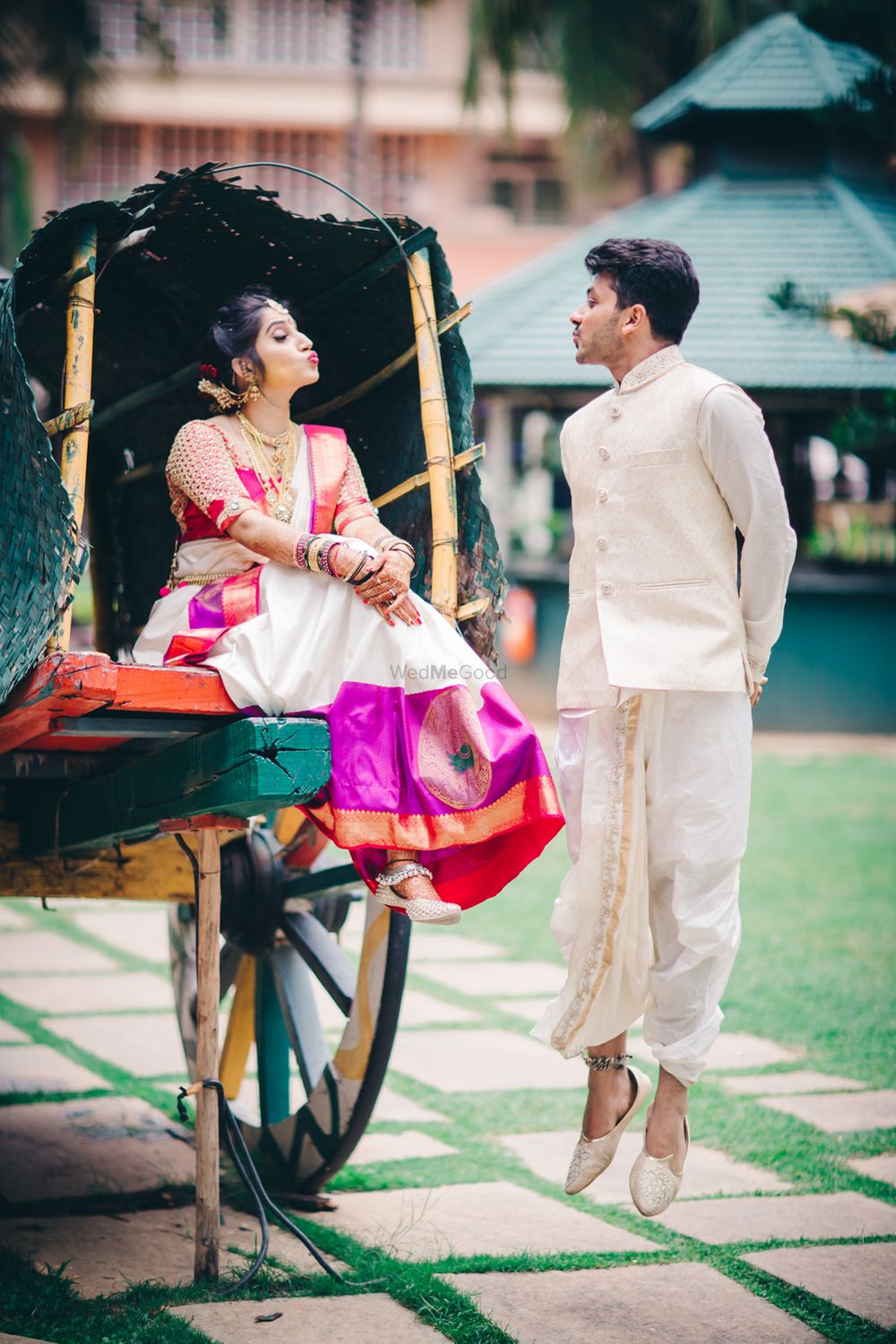 Photo of South Indian couple pre wed shot