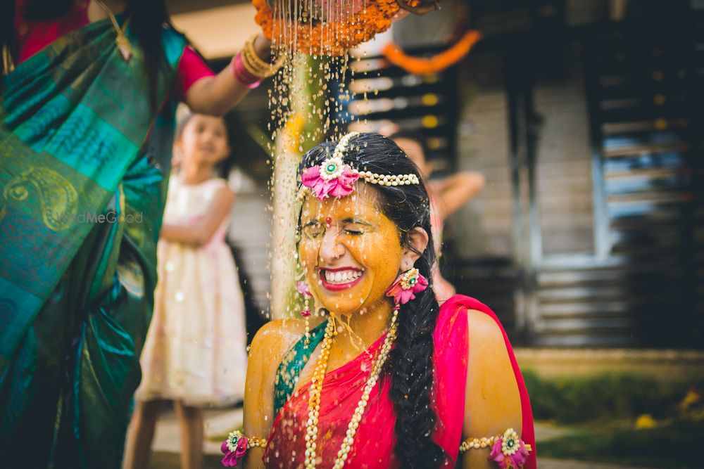 Photo of Bride to be haldi shot