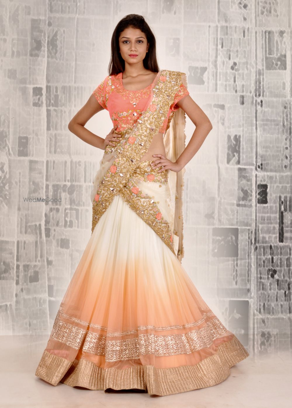 Photo of ombre lehenga