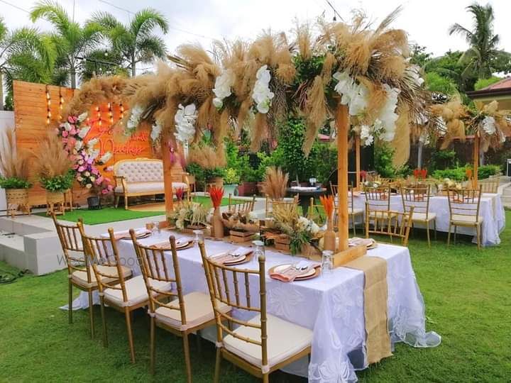 Photo of Bohemian wedding decor