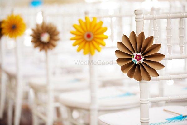 Photo of Paper Flowers for Every Chair
