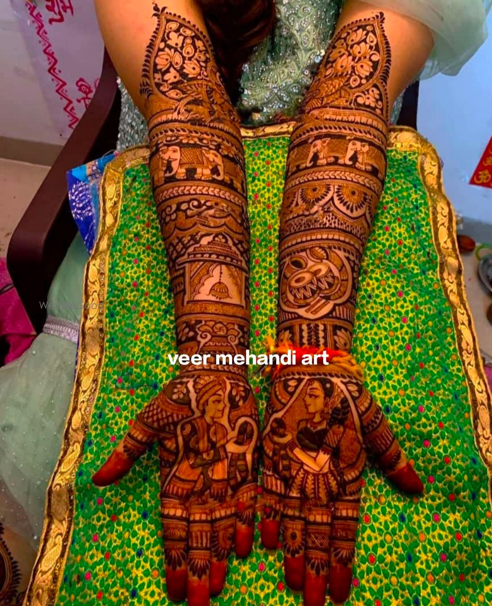 Photo By Veer Mehandi Art - Mehendi Artist