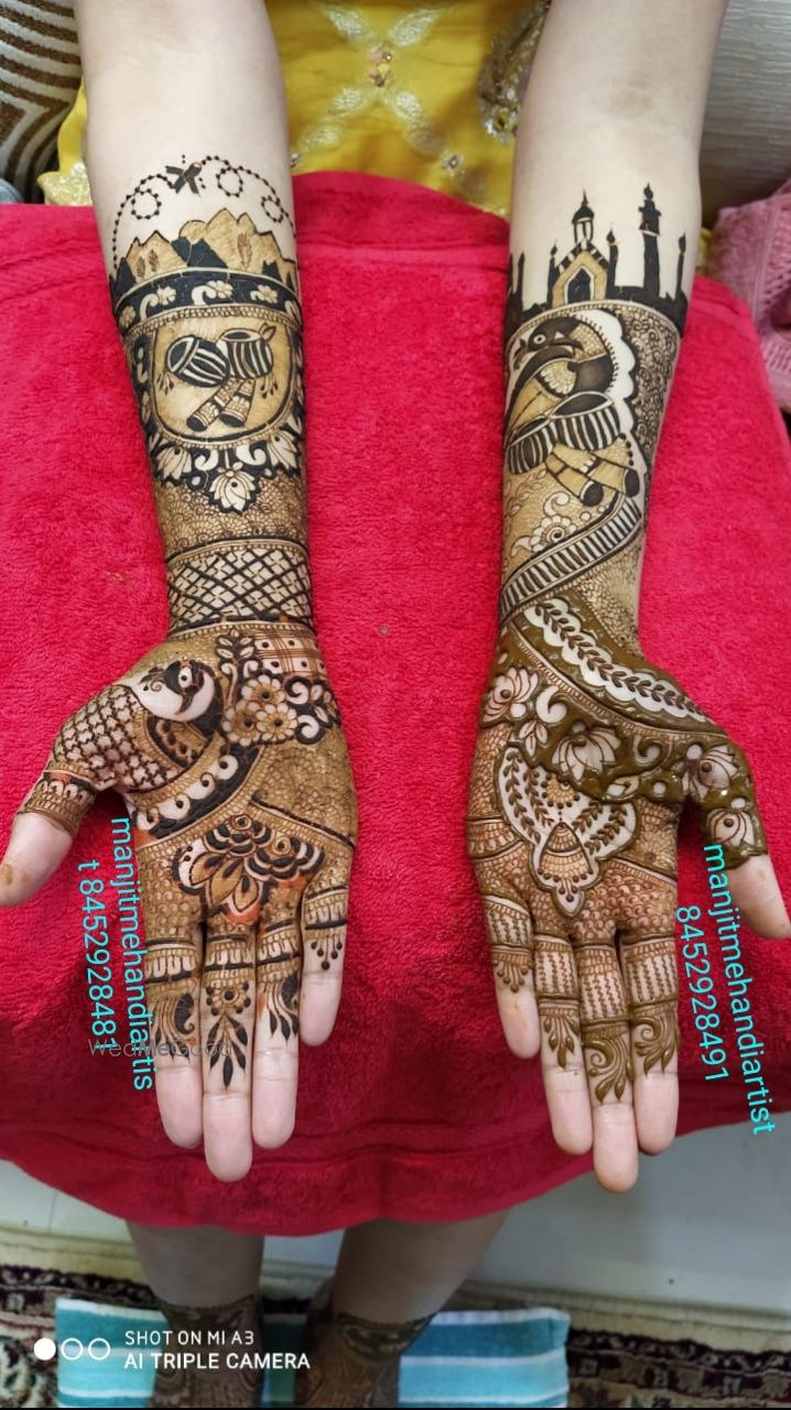 Photo By Manjit Mehandi Artist - Mehendi Artist