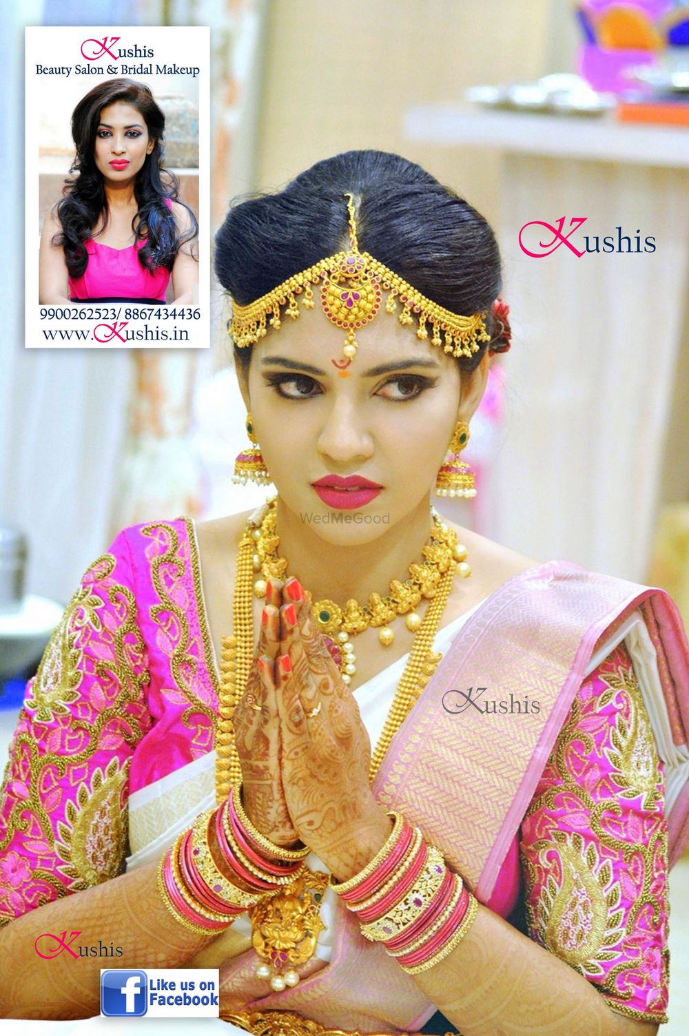 Photo By Kushis Beauty and Bridal Makeup  - Bridal Makeup