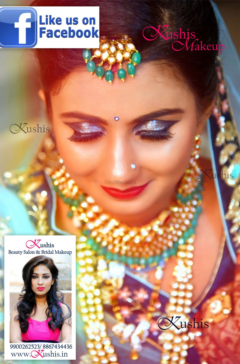 Photo By Kushis Beauty and Bridal Makeup  - Bridal Makeup