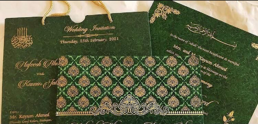 PPS Wedding cards