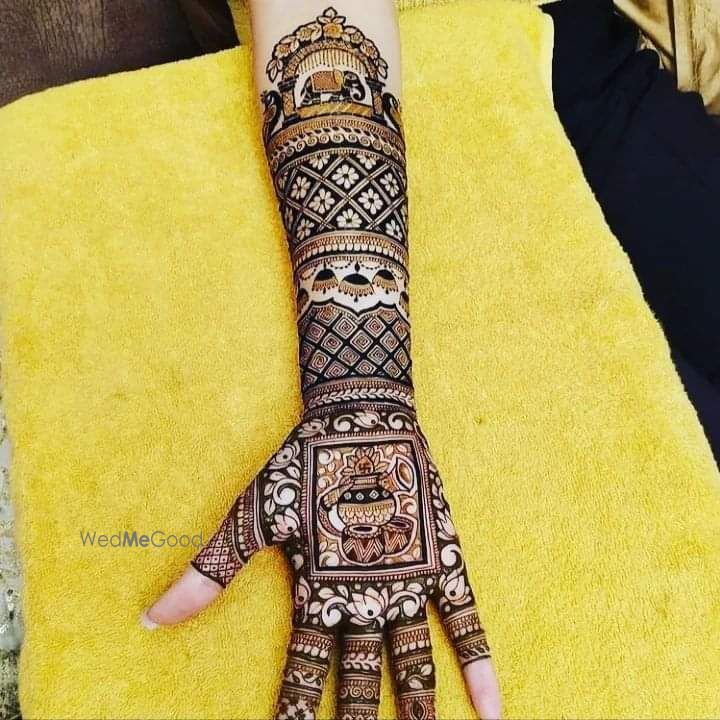 Photo By Krishna Mehandi Art - Mehendi Artist