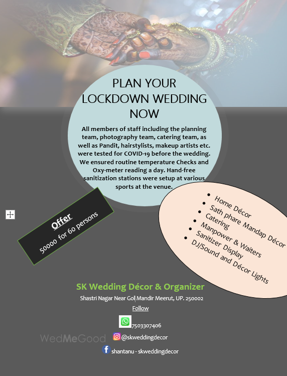 Photo By SK Wedding Decor & Organizer - Decorators
