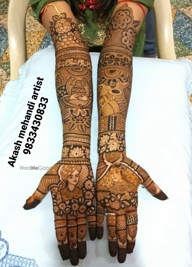 Photo By Akash Mehandi Artist - Mehendi Artist