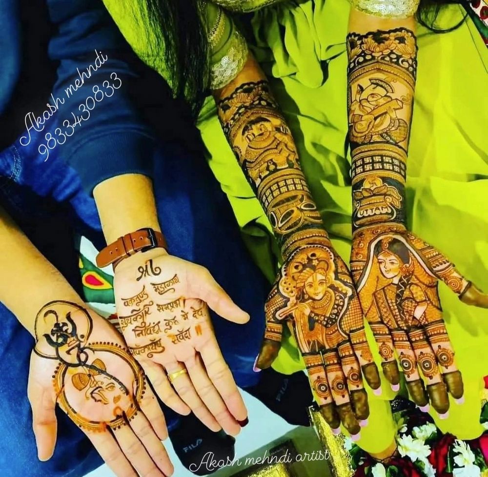 Photo By Akash Mehandi Artist - Mehendi Artist