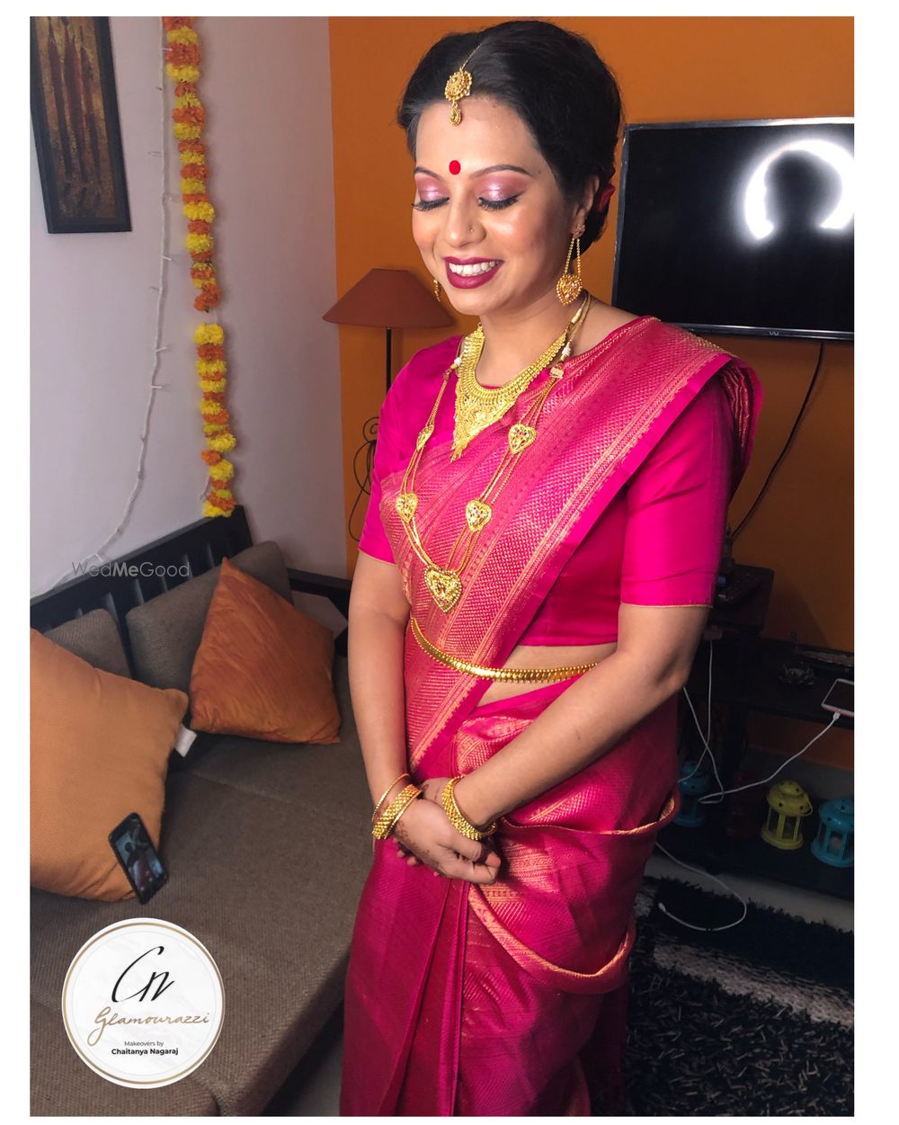 Photo By Makeovers by Chaitanya Nagaraj (Glamourazzi) - Bridal Makeup