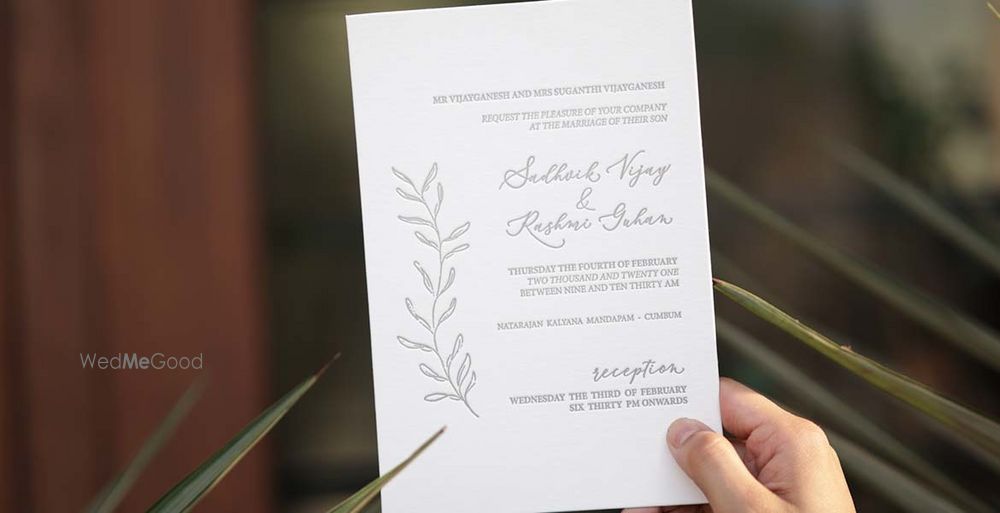 Photo By Famous Letterpress - Invitations