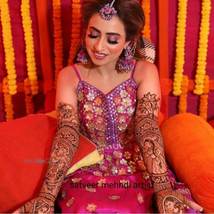 Photo By Satveer Mehendi Artist - Mehendi Artist