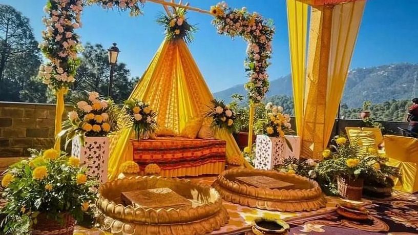Skyline Wedding Decoration Udaipur