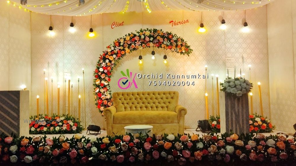 Orchid Stage Decoration Kunnumkai