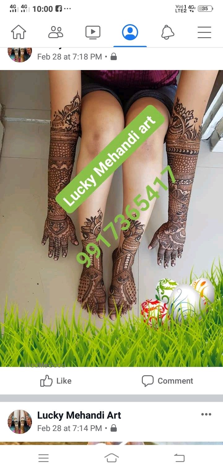 Photo By Lucky Mehandi Art - Mehendi Artist