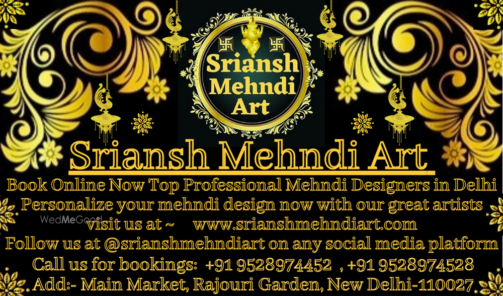 Photo By Sriansh Mehndi Art in Delhi - Mehendi Artist