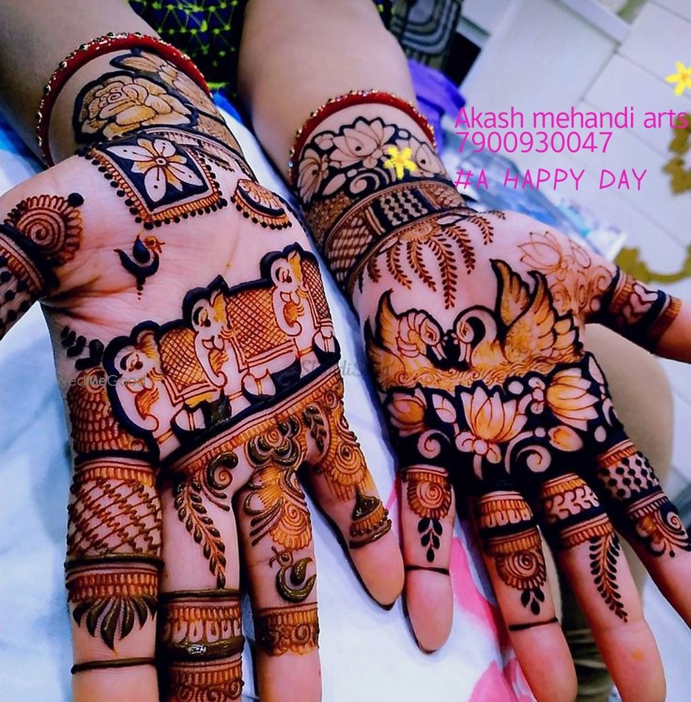 Photo By Akash Mehandi Arts - Mehendi Artist