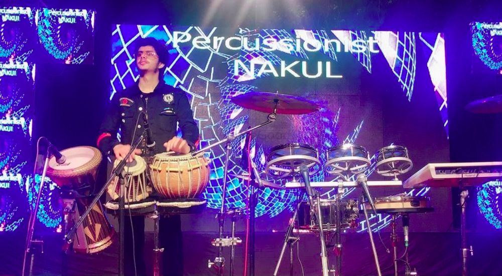 Percussionist Nakul