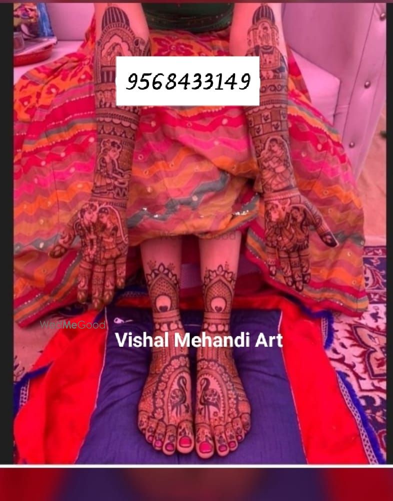 Photo By Vishal Mehandi Art - Mehendi Artists