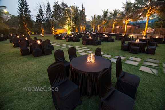 Photo of black chair and tables