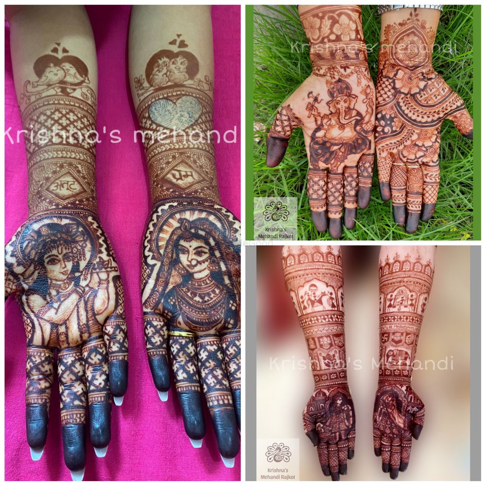 Photo By Krishna's Mehandi Rajkot - Mehendi Artist