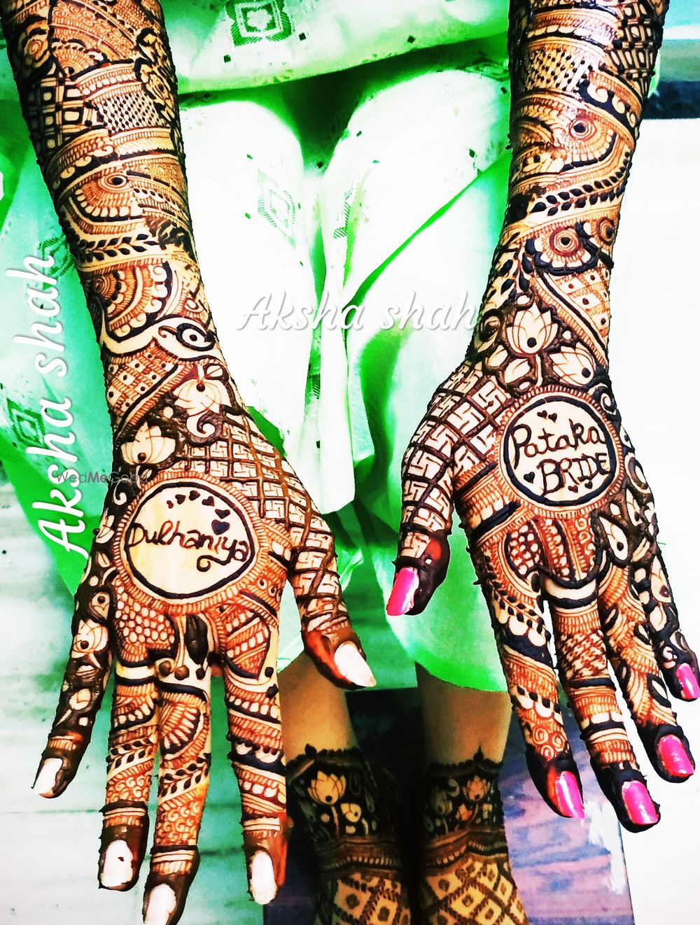 Photo By Aksha Shah Mehendi Designer - Mehendi Artist