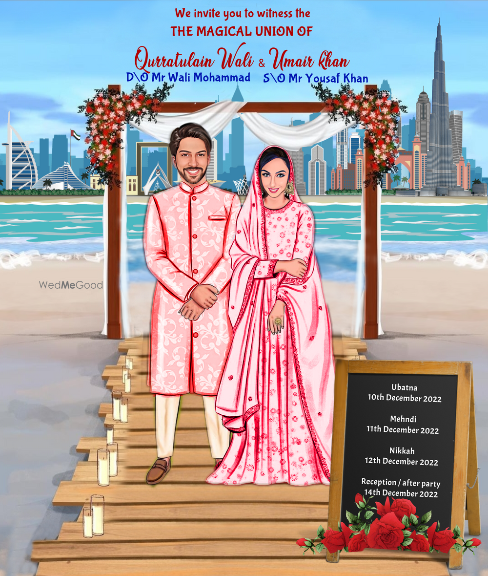 Photo By Wedding Caricatures - Invitations