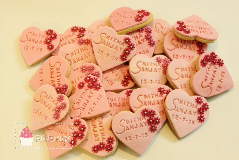 Photo of heart shaped sweets