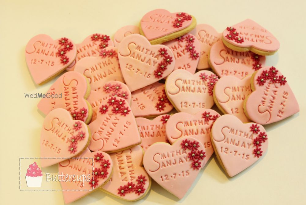 Photo of heart shaped sweets