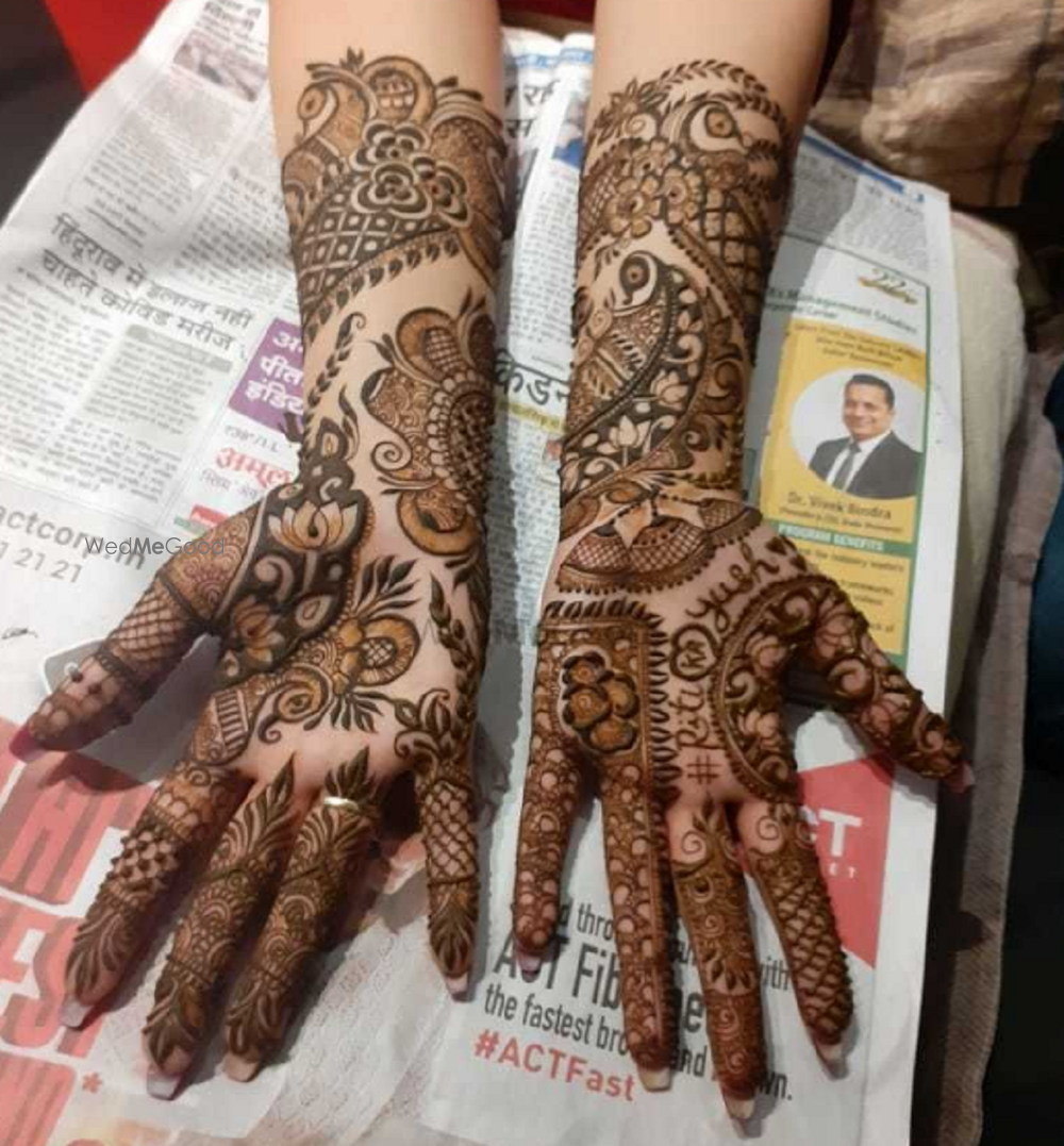 Photo By Rajahmundry Rajasthani Mehandi Art - Mehendi Artist