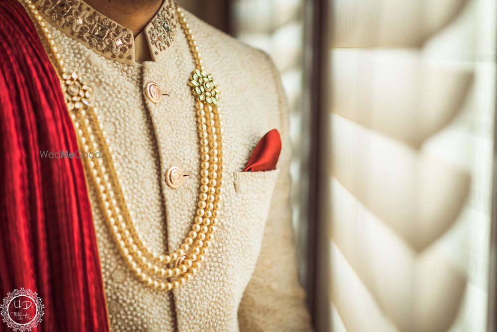 Photo of Groom jewellery with pearls